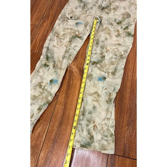 Anthropologie Watercolor Cargo Pants size 27 - Picture 6 of 6